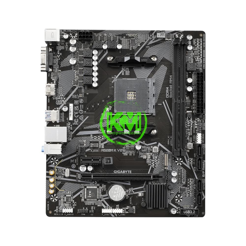 GIGABYTE A520M K V2 (AMD) MOTHERBOARD - Image 2