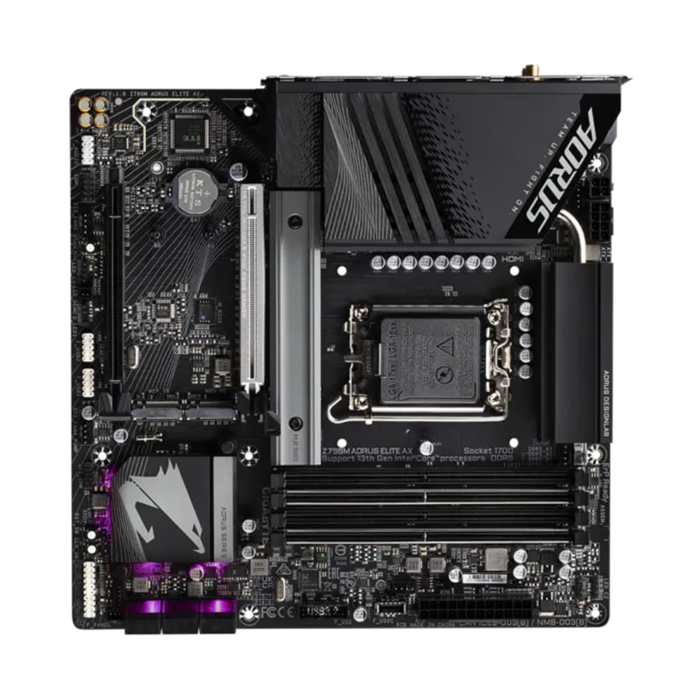 GIGABYTE Z790M AORUS ELITE AX (DDR5) (INTEL) MOTHERBOARD - Image 5