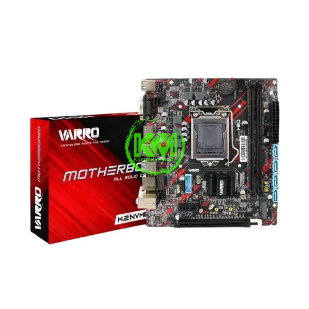 MOTHERBOARD VARRO H110 Nvme / M2 Sata Socket 1151 - 2Years Warranty (INTEL) - Image 1