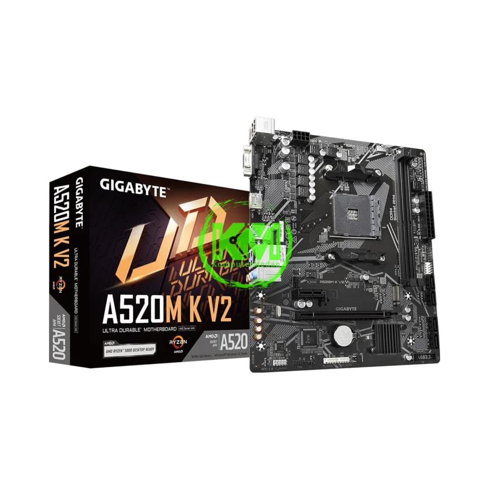 GIGABYTE A520M K V2 (AMD) MOTHERBOARD - Image 1