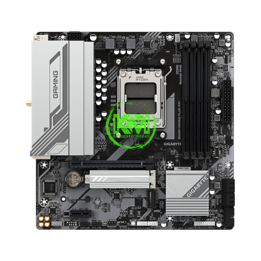 GIGABYTE B650M GAMING PLUS WIFI (AMD) MOTHERBOARD - Image 2