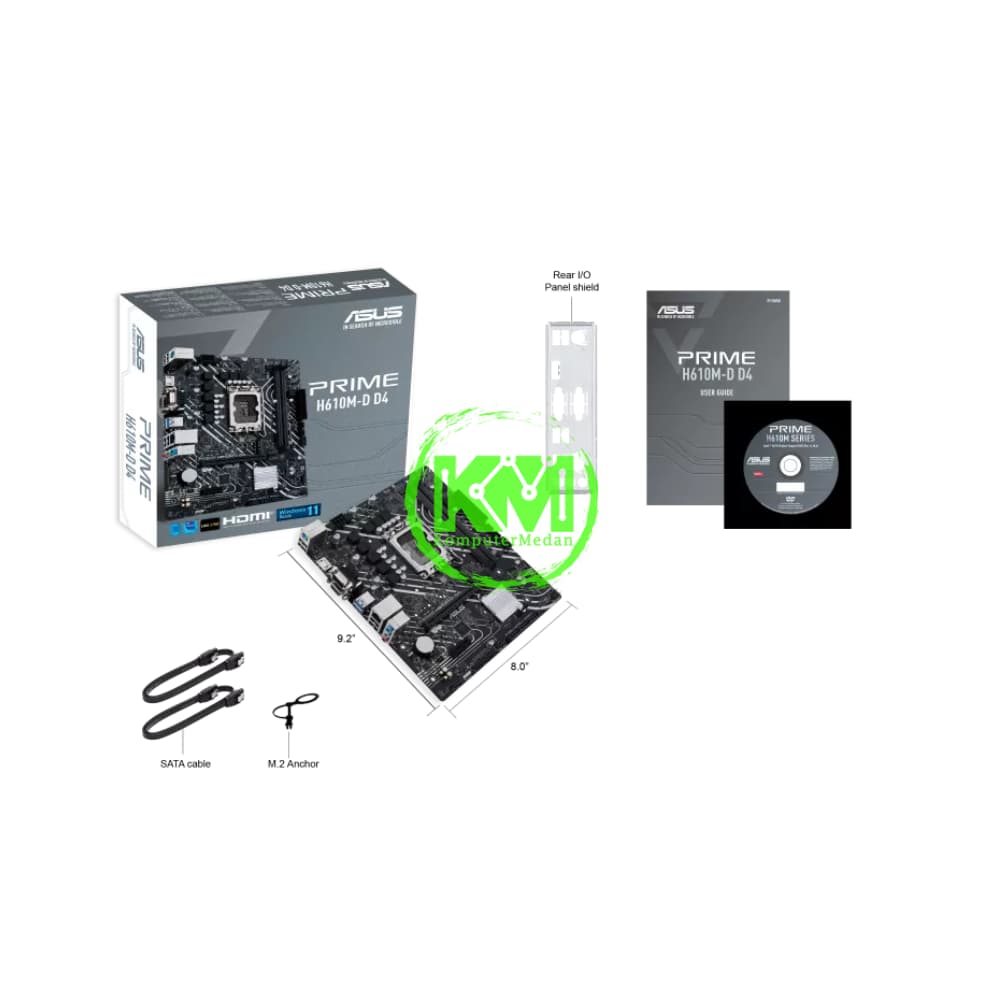 ASUS PRIME H610M-D D4 (INTEL) MOTHERBOARD - Image 5