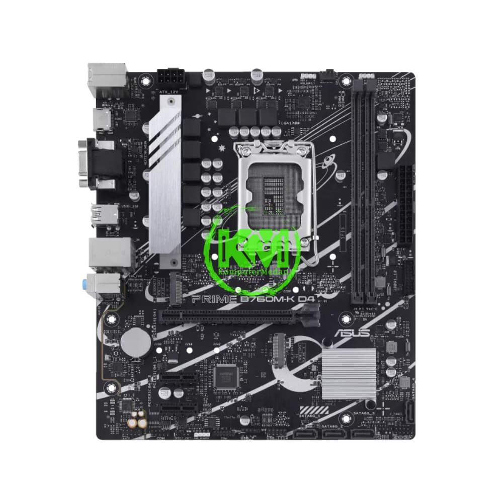 ASUS PRIME B760M-K D4 (INTEL) MOTHERBOARD - Image 1