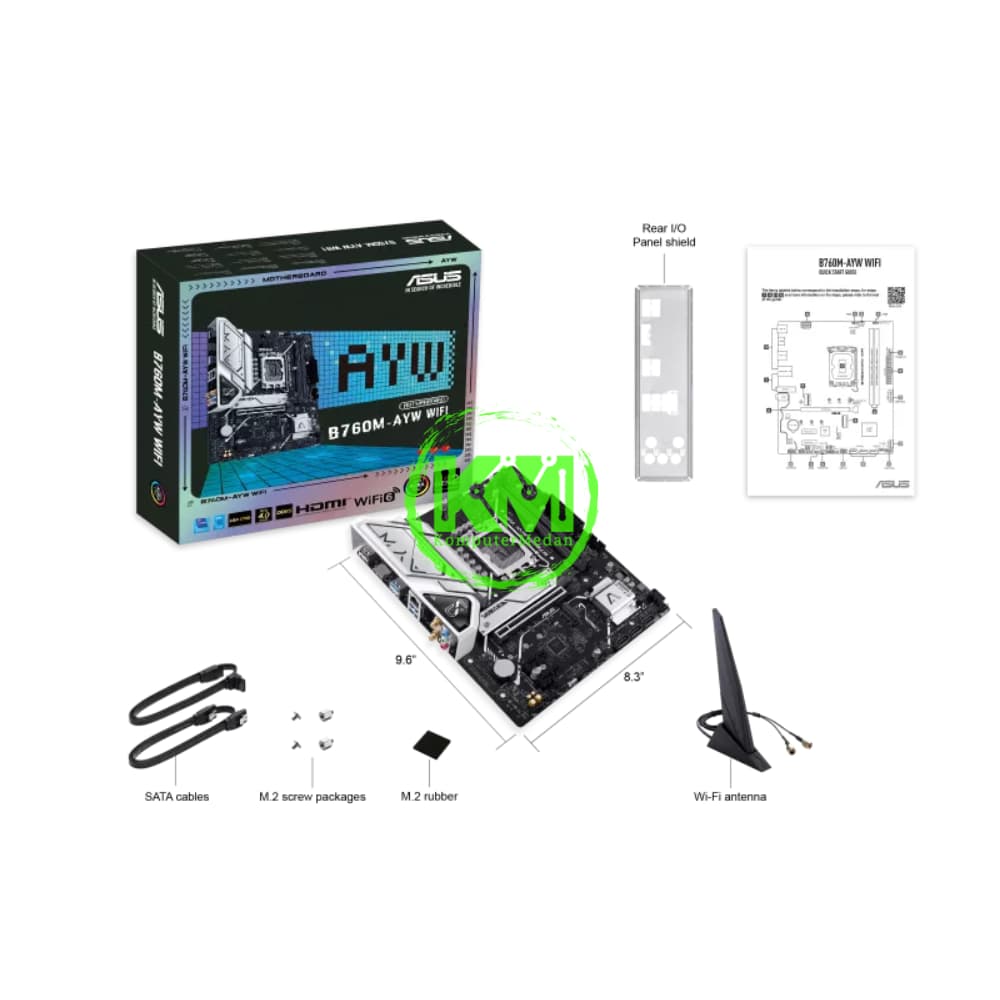 ASUS B760M-AYW WIFI D5 (INTEL) MOTHERBOARD - Image 7