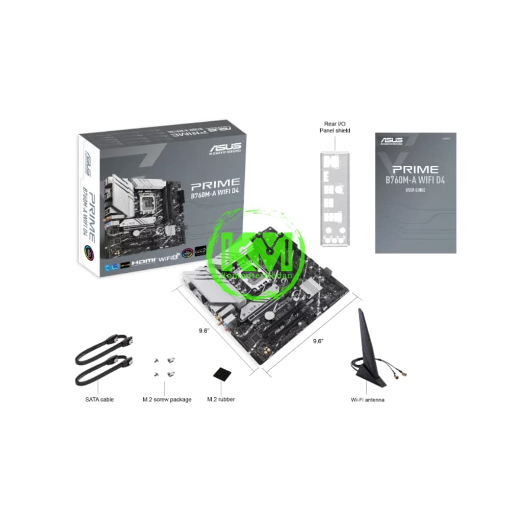ASUS PRIME B760M-A WIFI (INTEL) MOTHERBOARD - Image 6