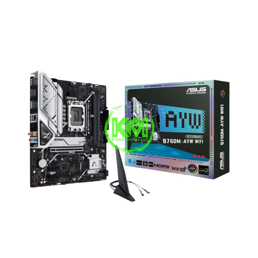 ASUS B760M-AYW WIFI D5 (INTEL) MOTHERBOARD