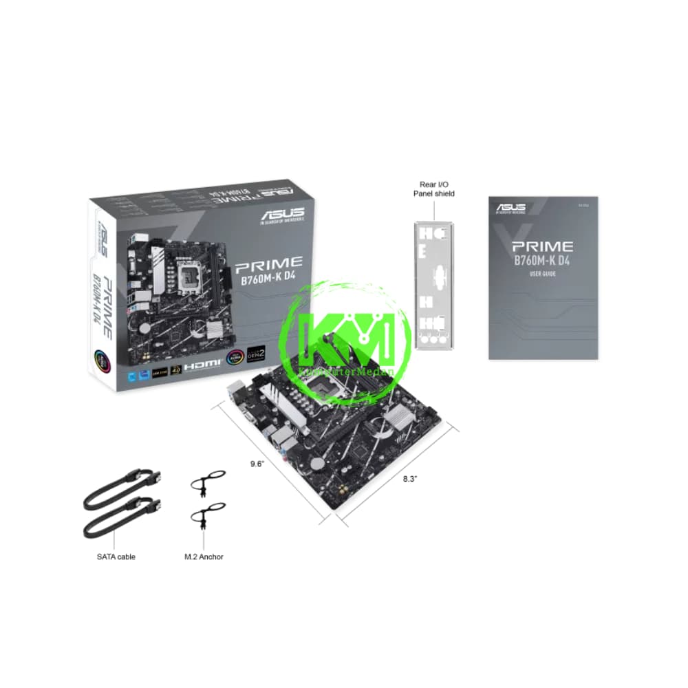 ASUS PRIME B760M-K D4 (INTEL) MOTHERBOARD - Image 6