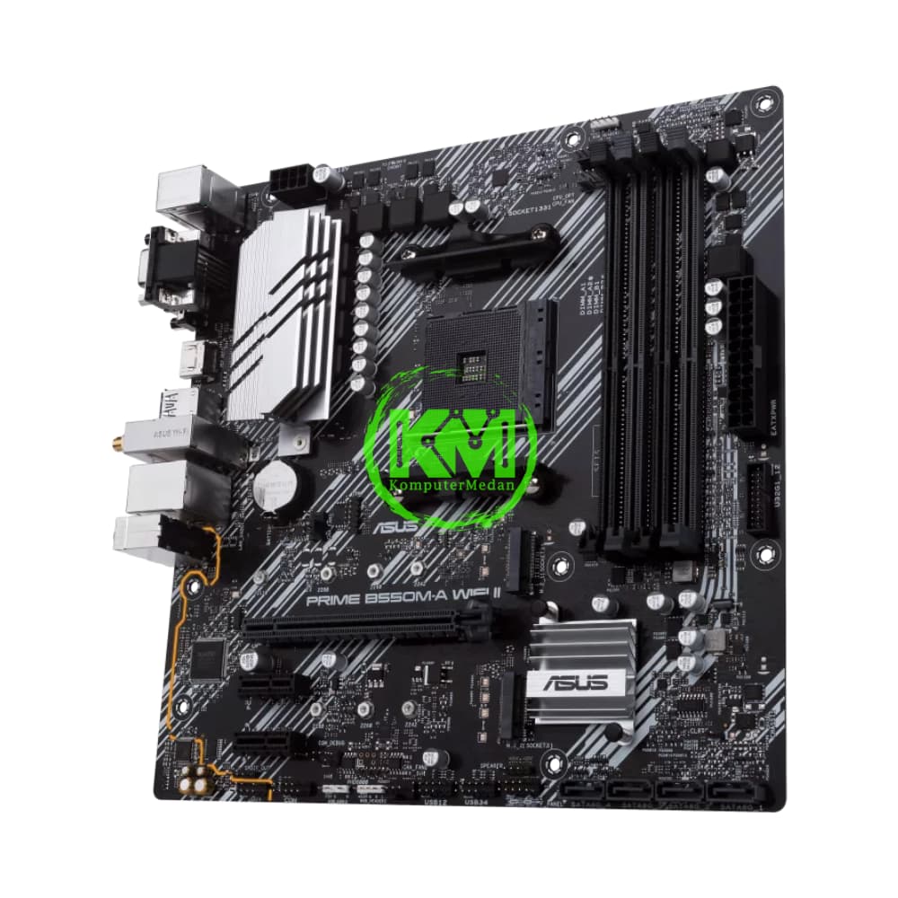 ASUS PRIME B550M-A WIFI II (AMD) MOTHERBOARD - Image 4