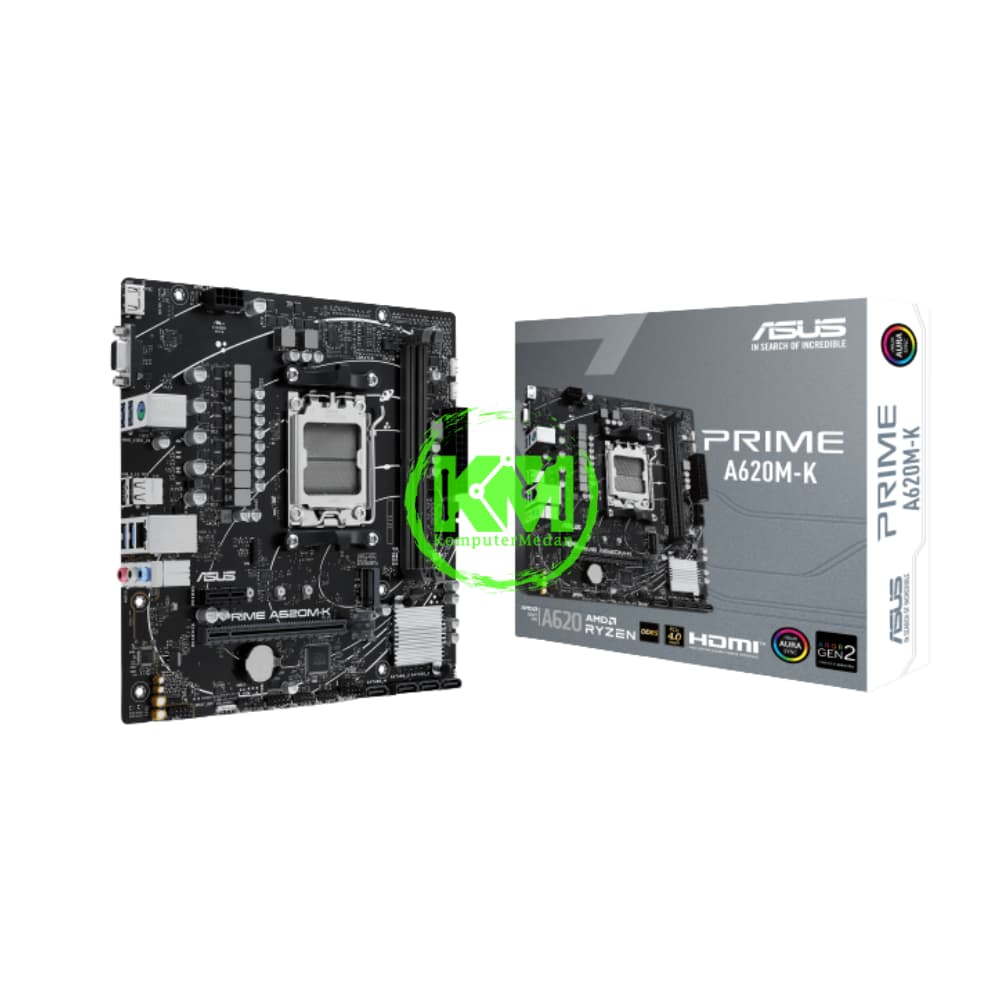 ASUS PRIME A620M-K (AMD) MOTHERBOARD - Image 1