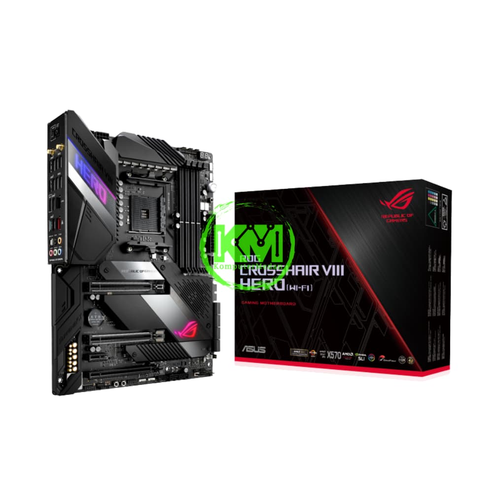 ASUS ROG CROSSHAIR VII HERO WIFI (AMD) MOTHERBOARD - Image 1