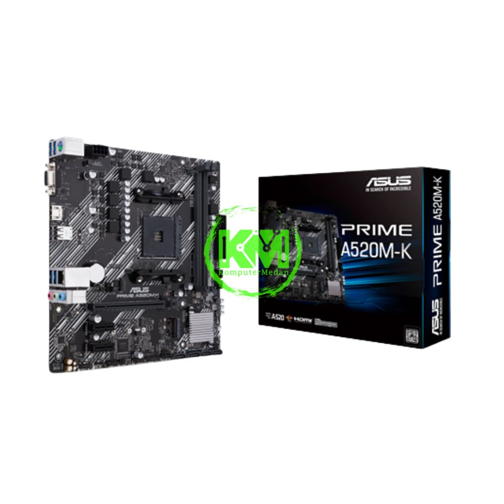 ASUS PRIME A520M-K (AMD) MOTHERBOARD - Image 1