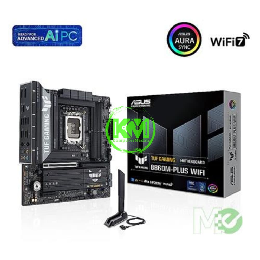 ASUS TUF GAMING B860M PLUS WIFI (INTEL) MOTHERBOARD