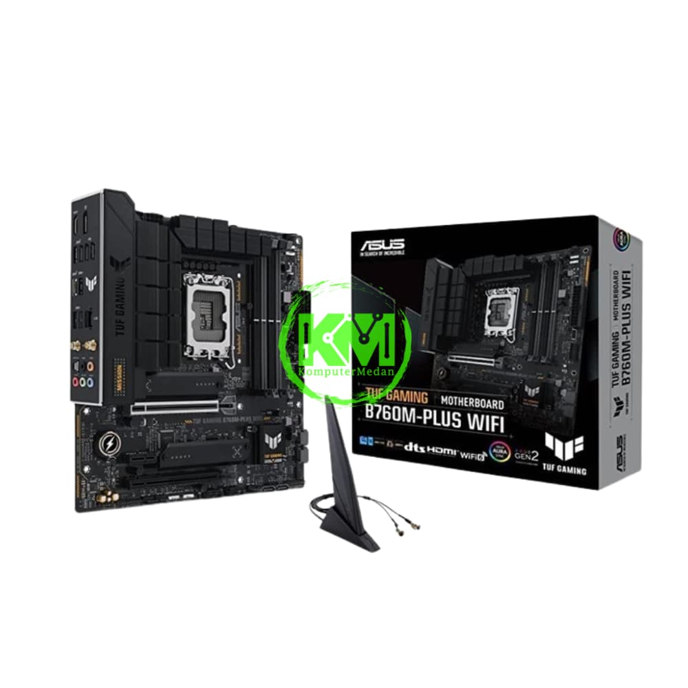 ASUS TUF GAMING B760M PLUS WIFI II (INTEL) MOTHERBOARD