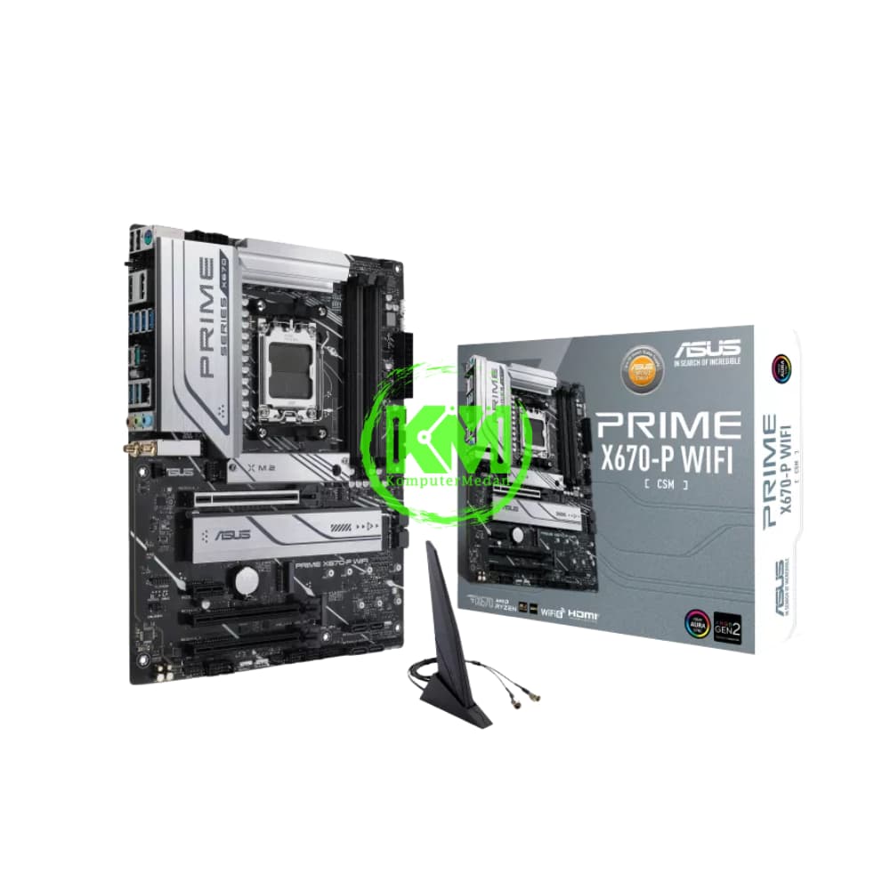 ASUS PRIME X670-P WIFI CSM (AMD) MOTHERBOARD