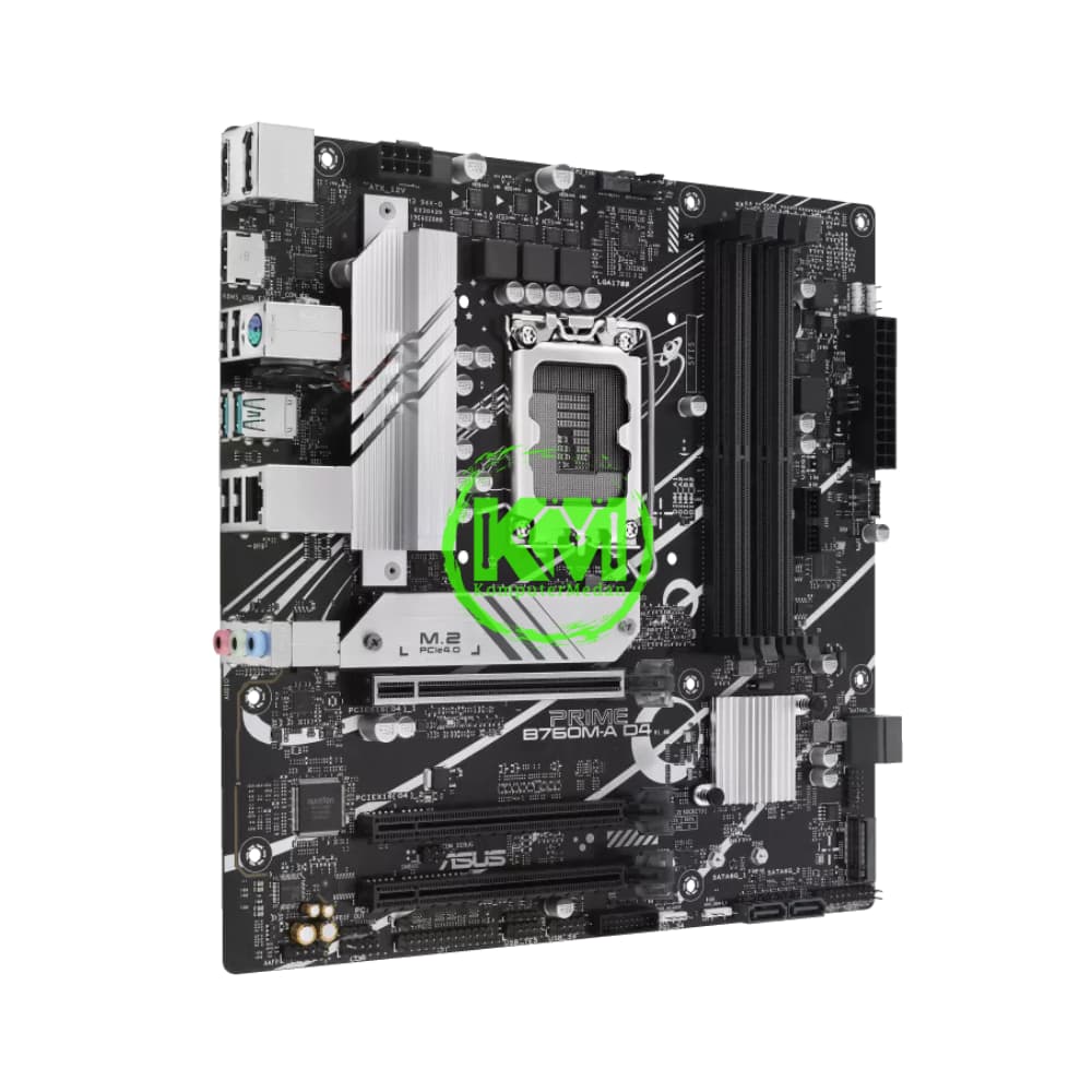 ASUS PRIME B760M-A D4 (White Heatsink) (INTEL) MOTHERBOARD - Image 8