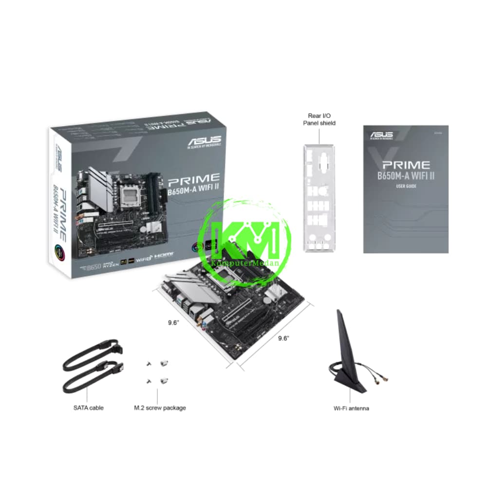 ASUS PRIME B650M-A WIFI II (AMD) MOTHERBOARD - Image 7