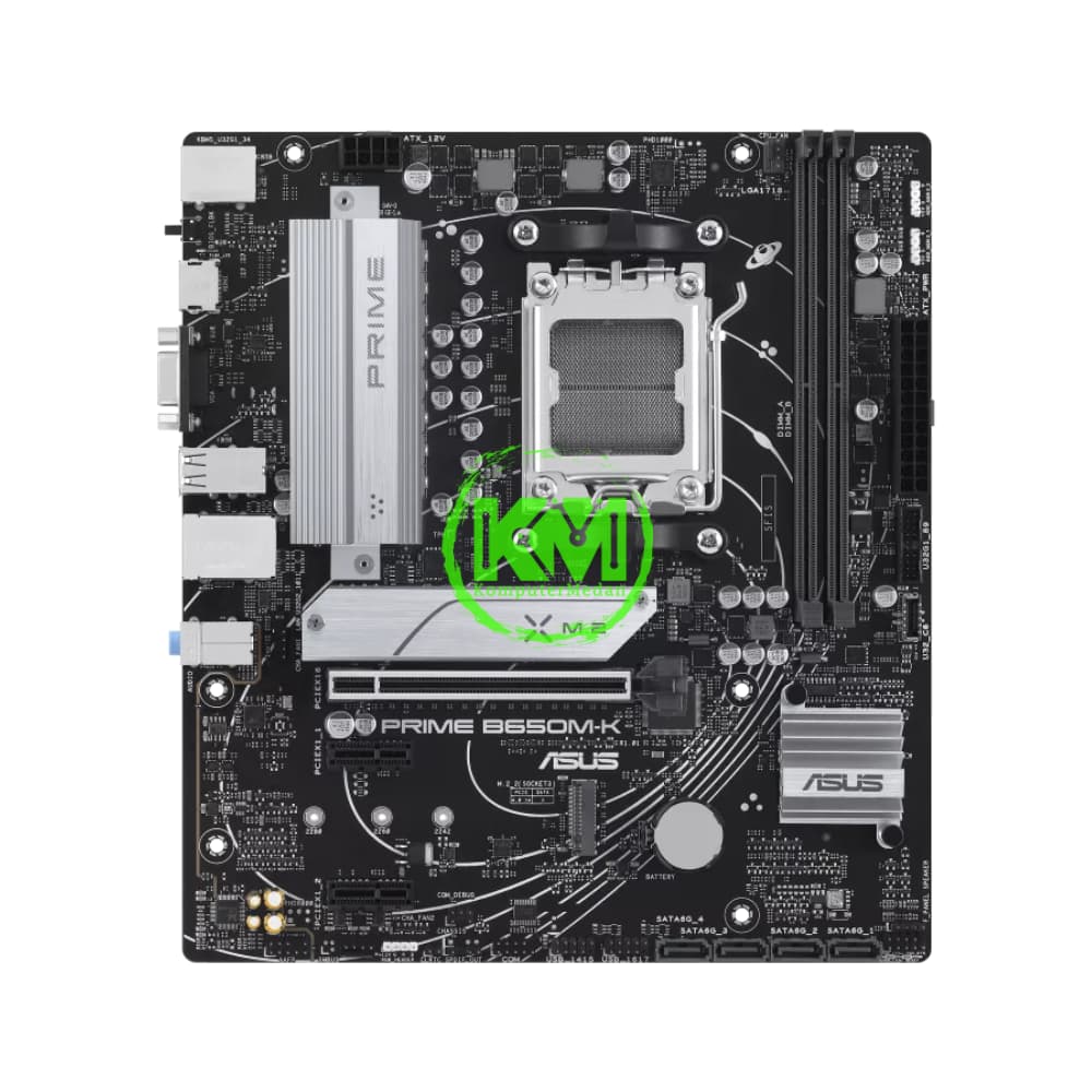 ASUS PRIME B650M-K (AMD) MOTHERBOARD - Image 2