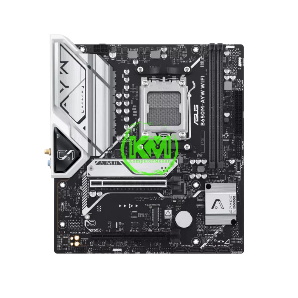 ASUS B650M-AYM WIFI (AMD) MOTHERBOARD - Image 2