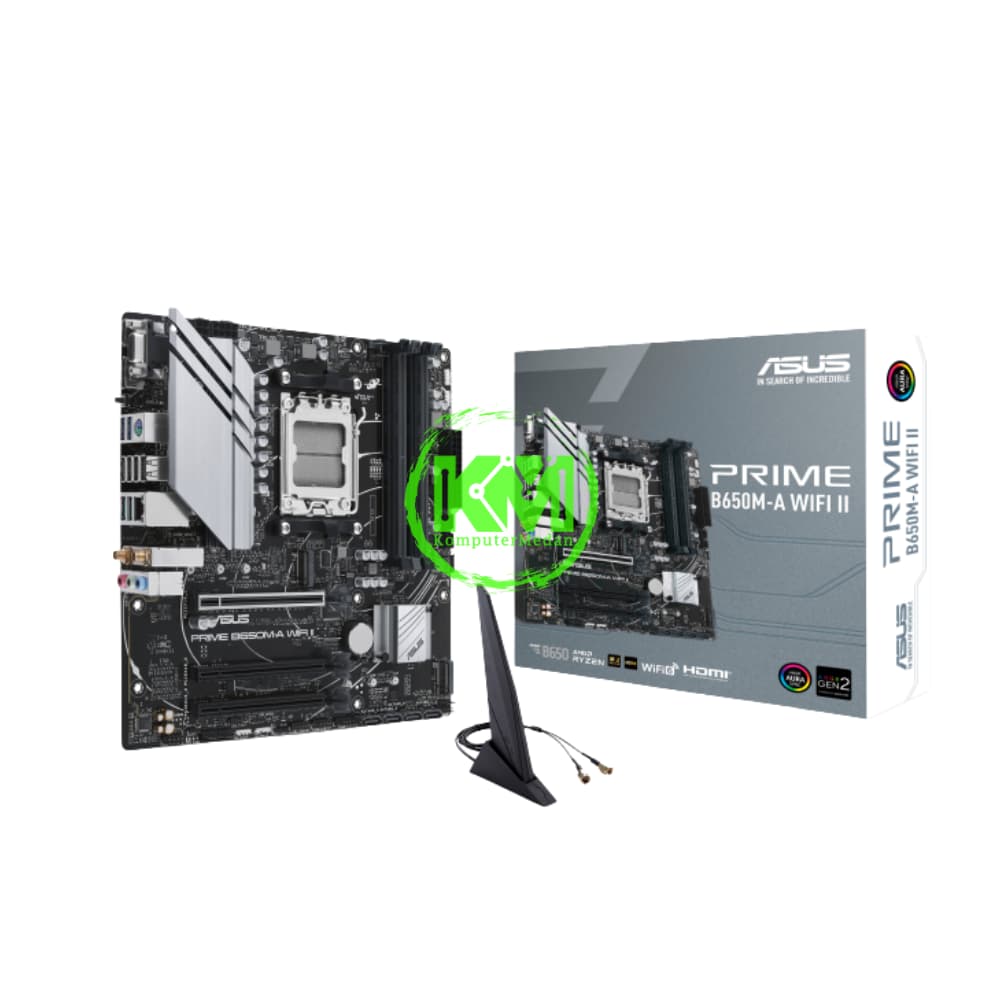 ASUS PRIME B650M-A WIFI II (AMD) MOTHERBOARD - Image 1