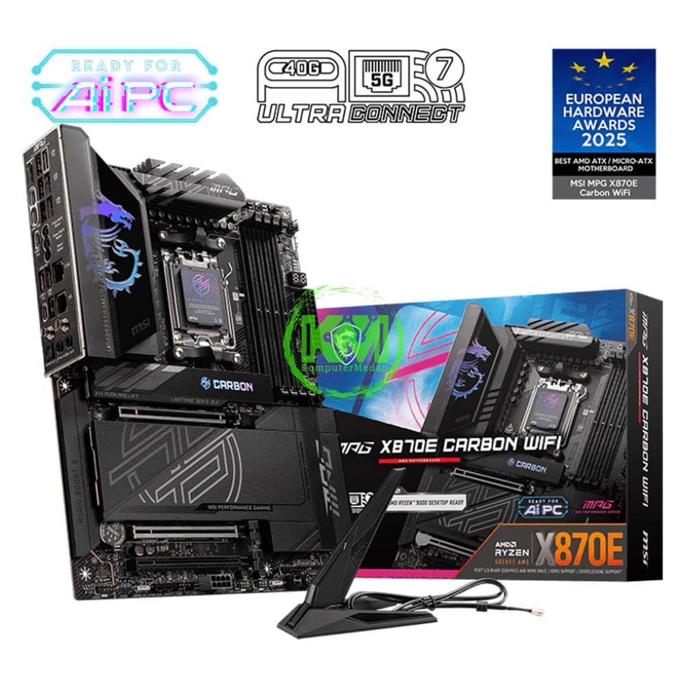 MSI MPG X870E CARBON WIFI (AMD) MOTHERBOARD