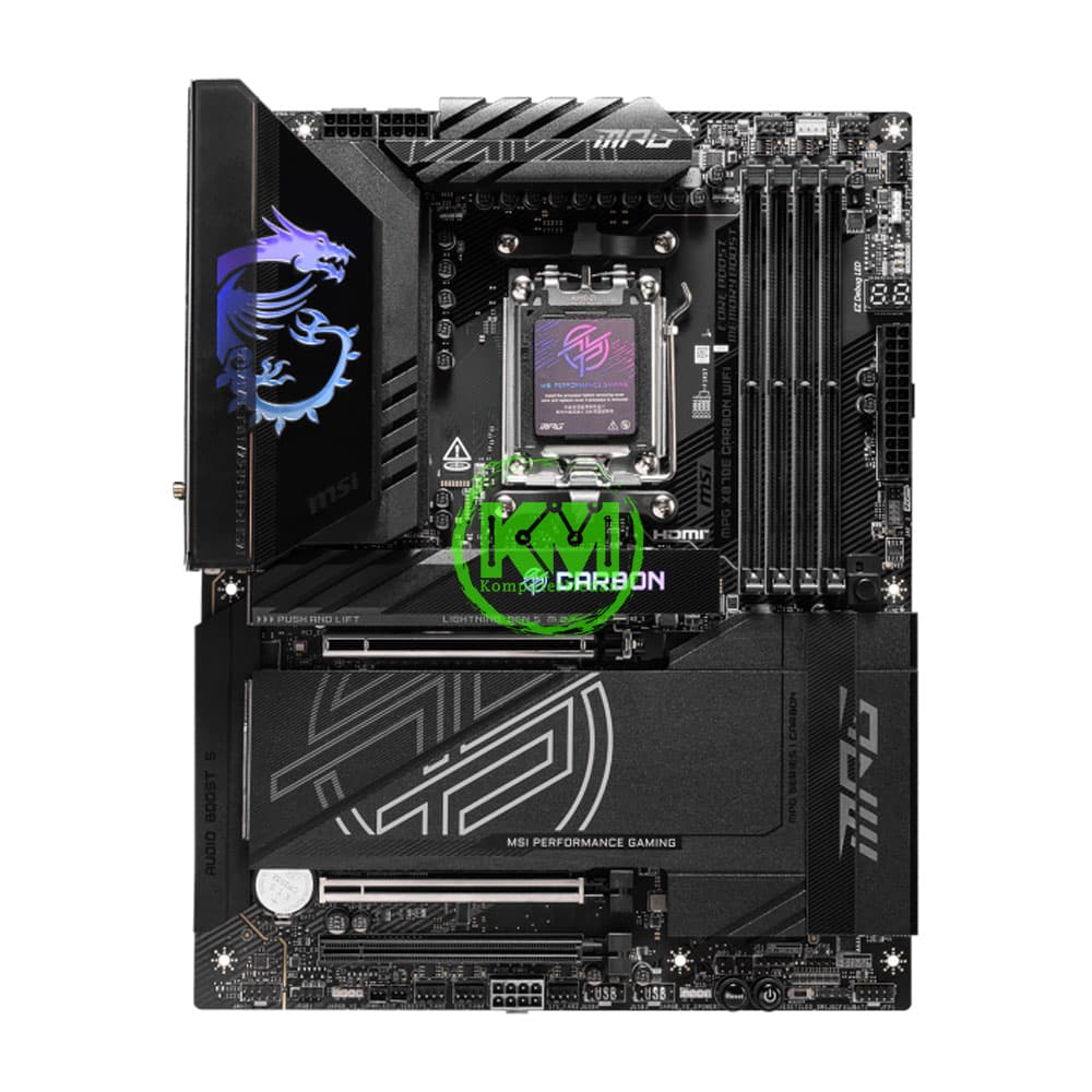 MSI MPG X870E CARBON WIFI (AMD) MOTHERBOARD - Image 2