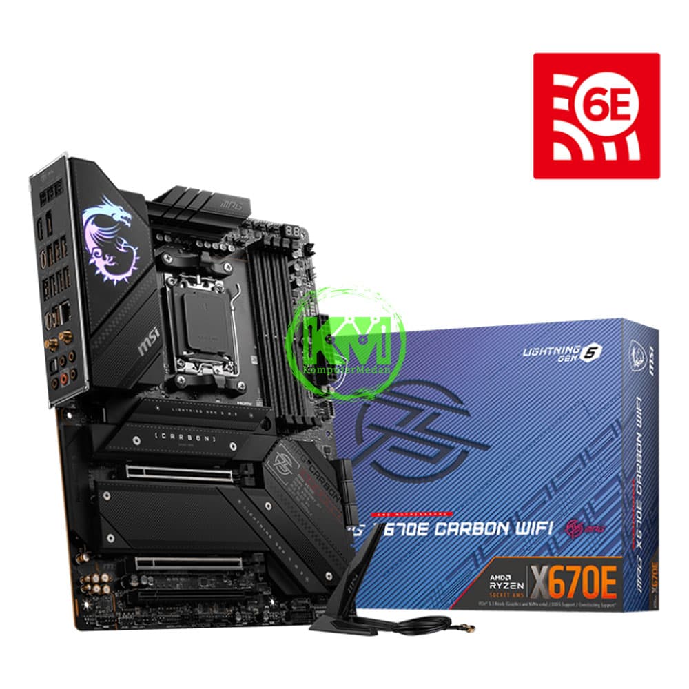 MSI MPG X670E CARBON WIFI (AMD) MOTHERBOARD