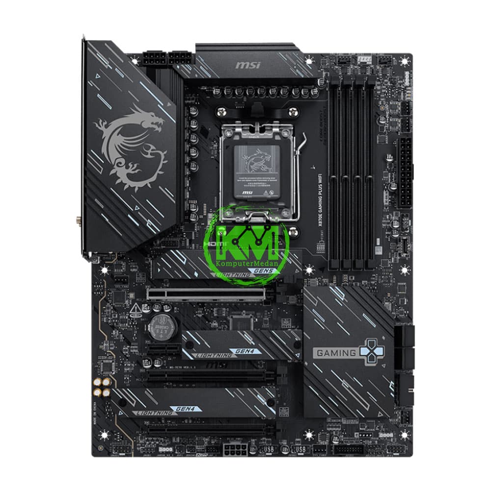 MSI X870E GAMING PLUS WIFI (AMD) MOTHERBOARD - Image 2