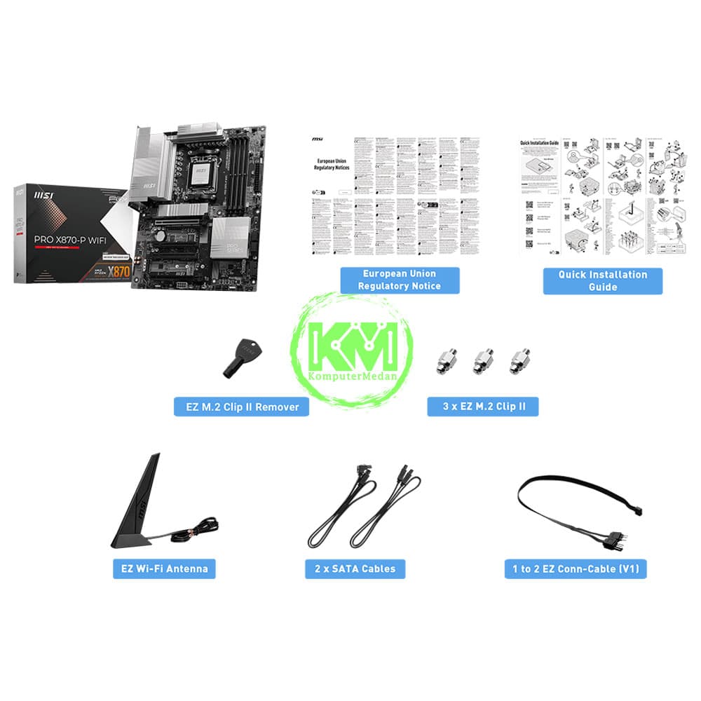 MSI PRO X870-P WIFI SINGLE (AMD) MOTHERBOARD - Image 6