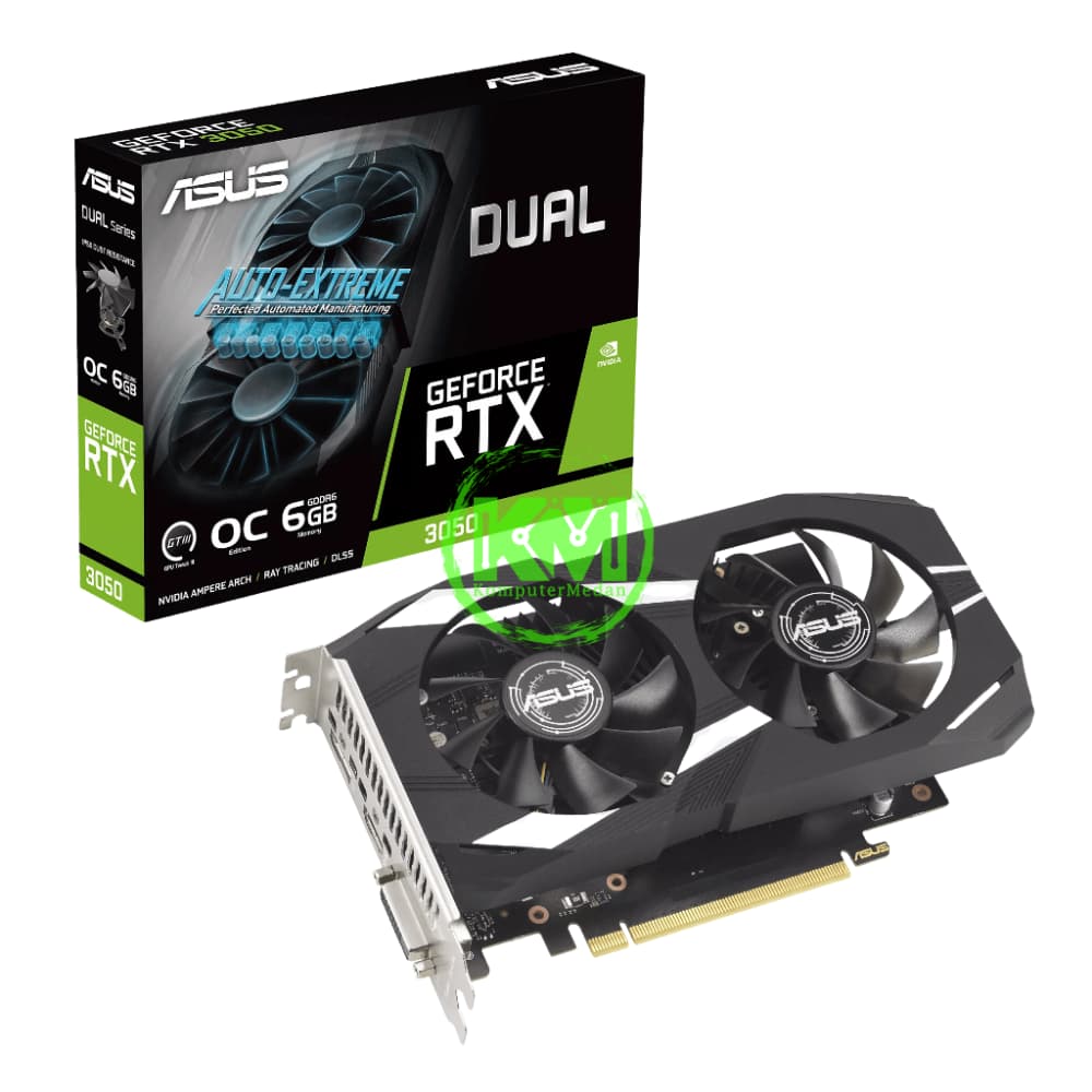 ASUS DUAL RTX 3050 6GB GAMING OC VGA (NVIDIA)