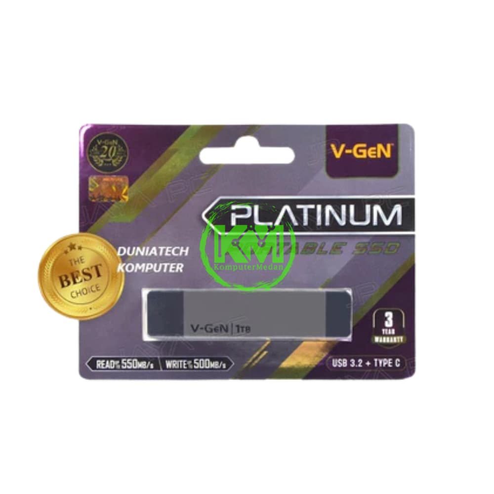 VGEN PLATINUM PORTBLE 1TB SSD