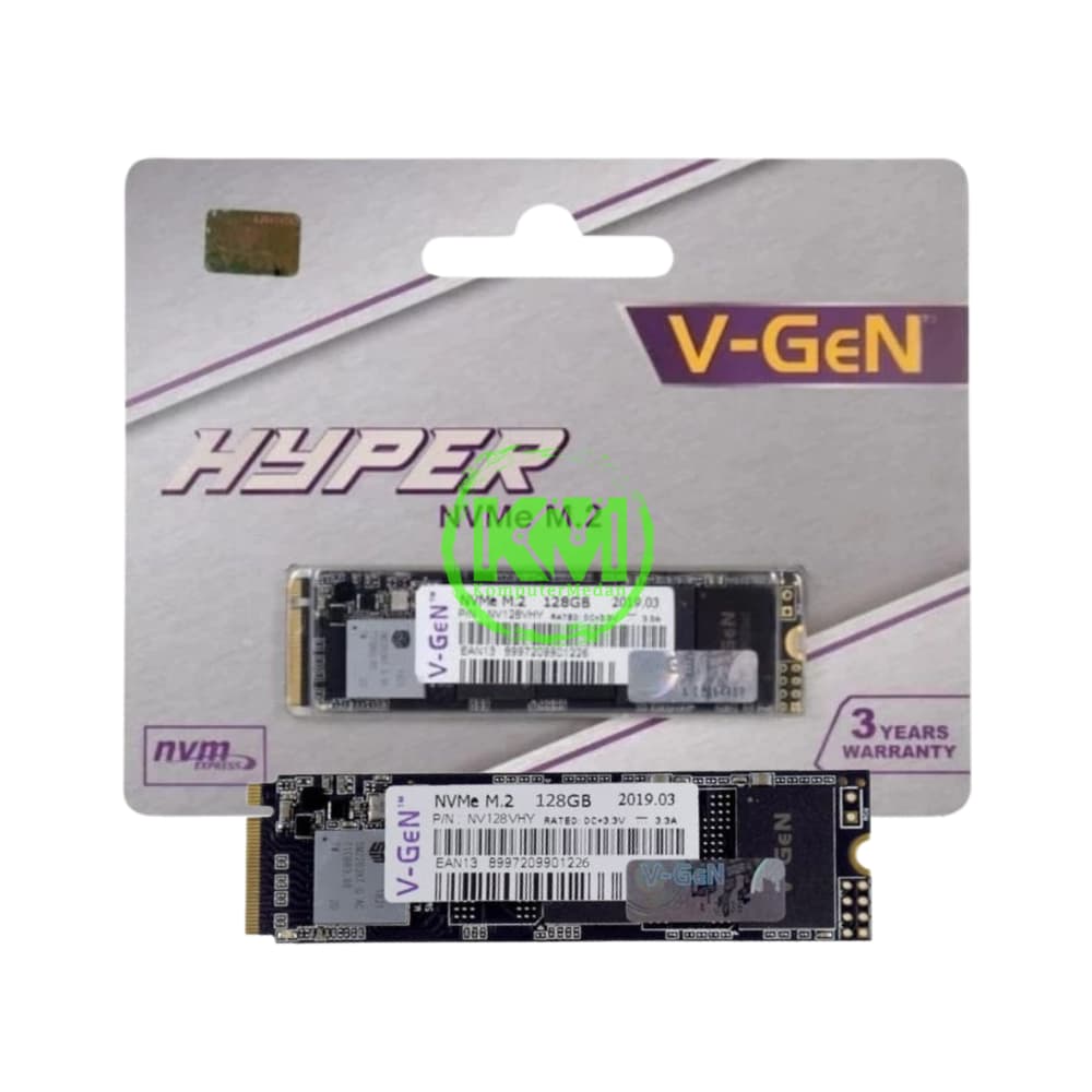 VGEN M2 NVME 128GB HYPER SSD - Image 1
