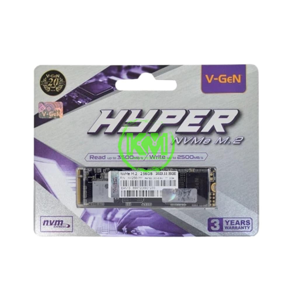 VGEN M2 NVME 256GB HYPER SSD - Image 2