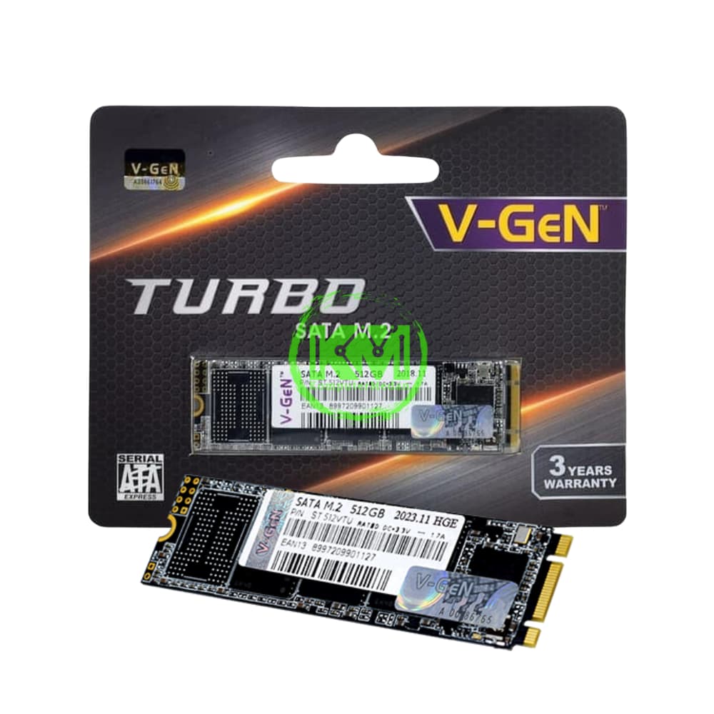 VGEN M2 SATA 512GB TURBO SSD
