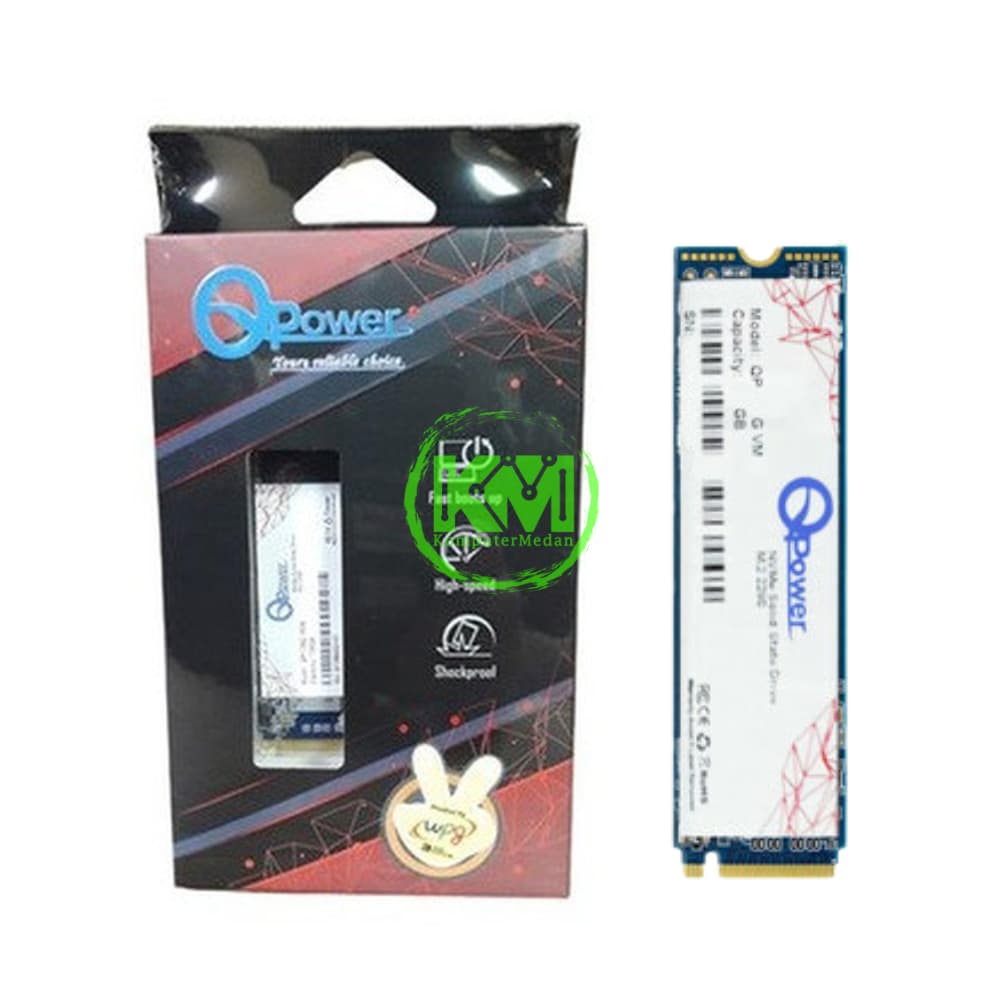 QPOWER 128GB M.2. NVME SSD