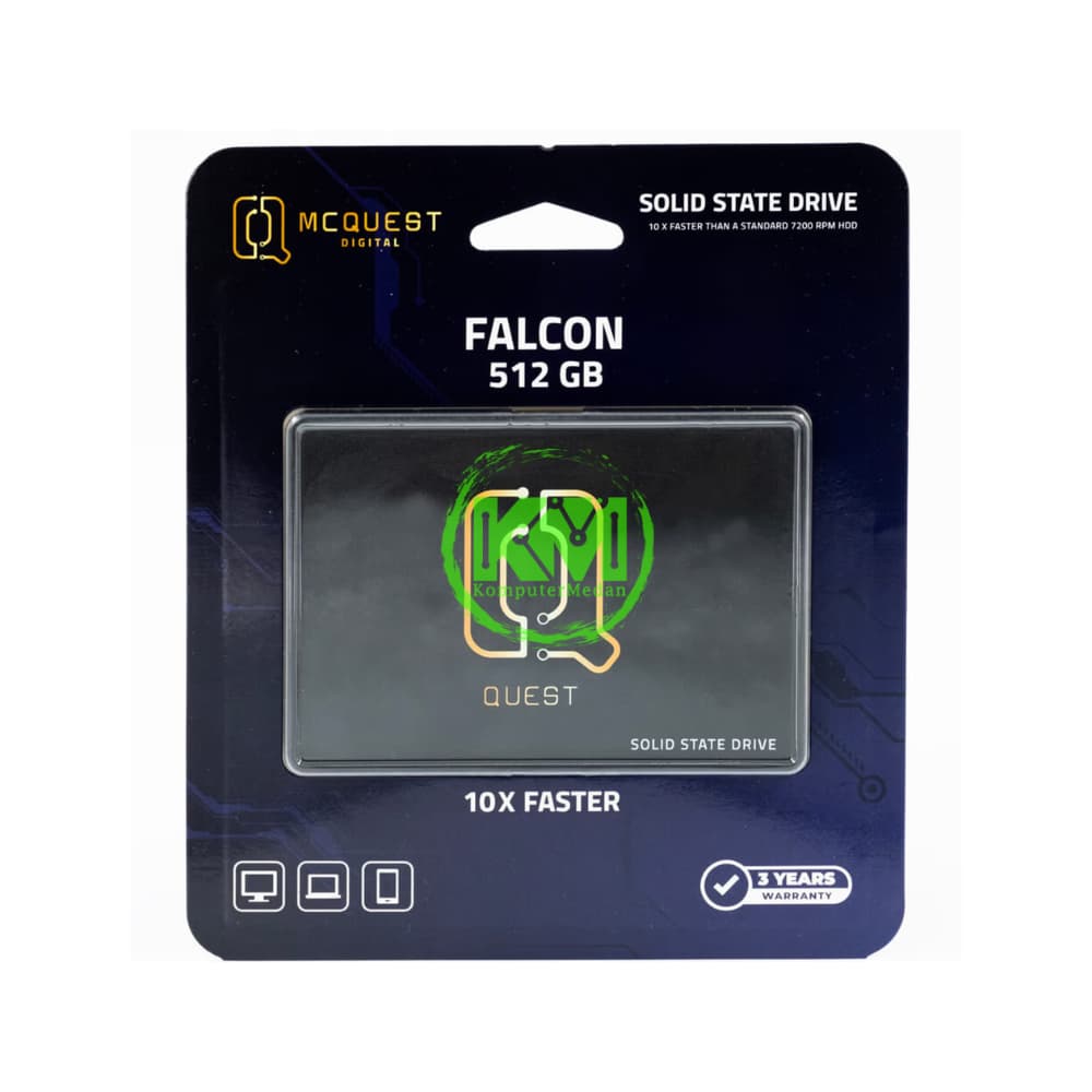 MCQUEST FALCON 512GB SSD