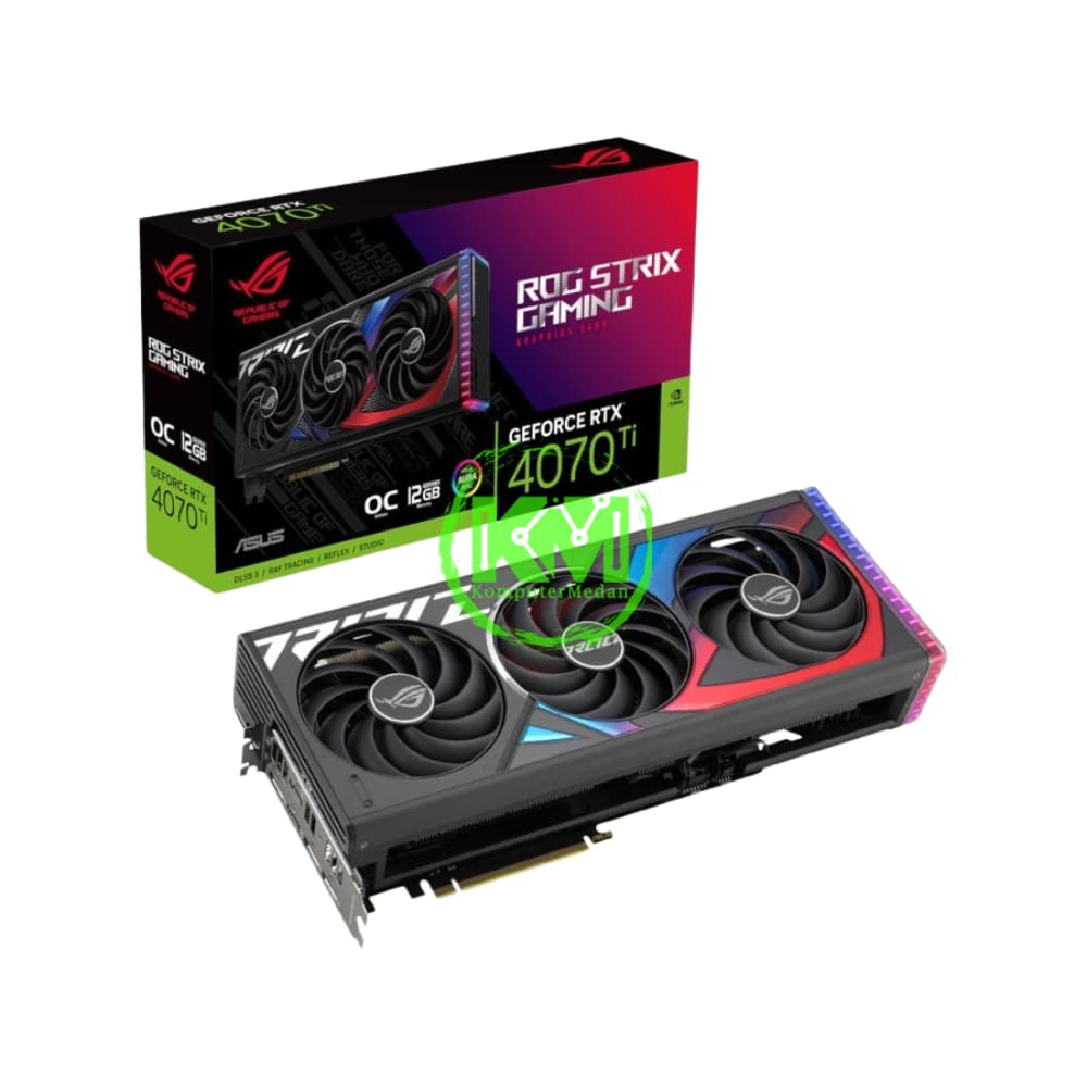 ASUS ROG STRIX GAMING RTX 4070 Ti 12GB OC VGA (NVIDIA) - Image 1