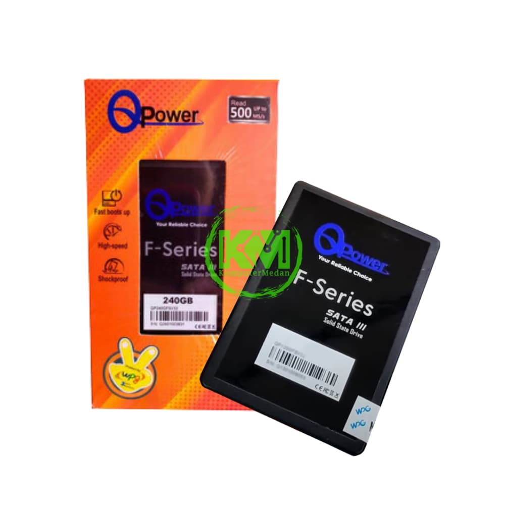 QPOWER 240GB SSD - Image 1