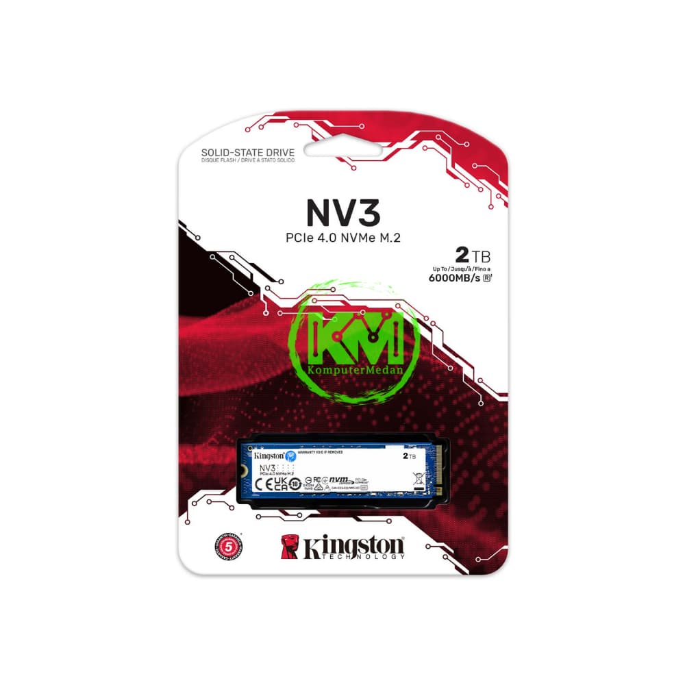 KINGSTON NV3 2TB M.2 NVME PCIE 4.0 SSD