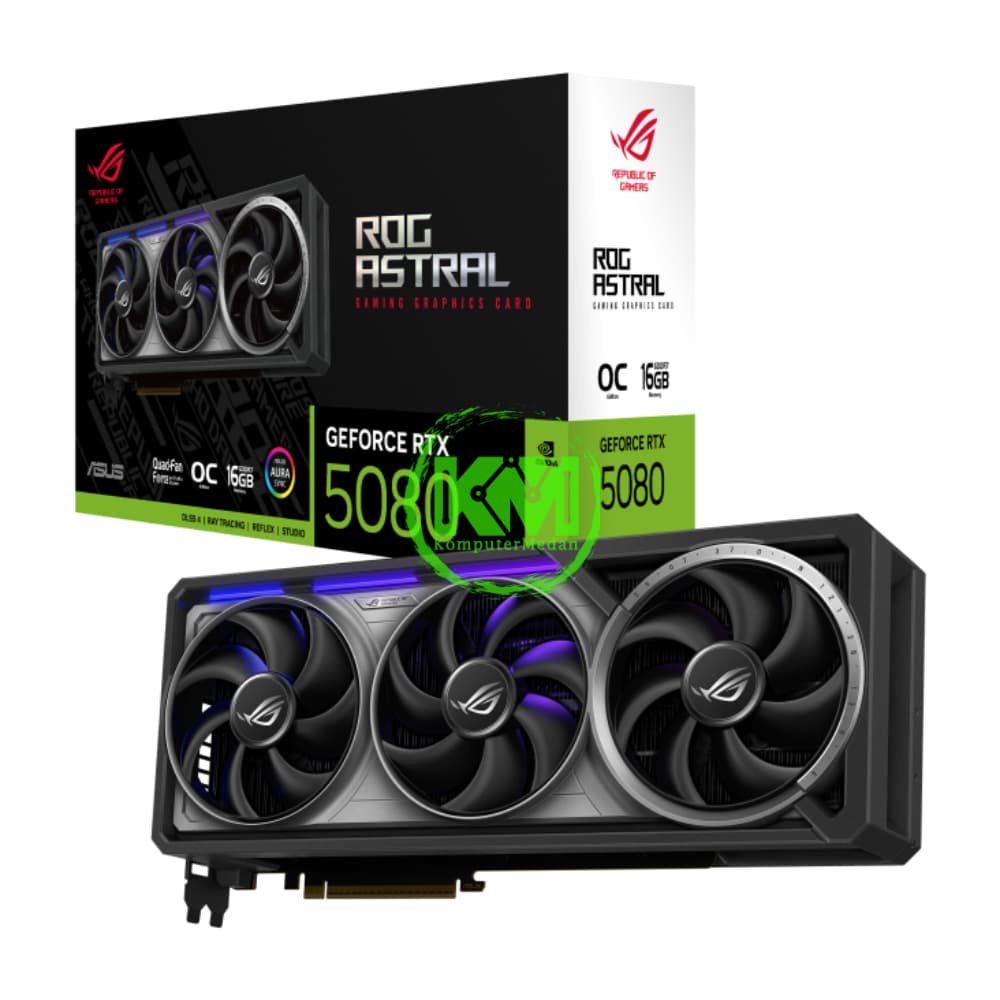 ASUS ROG ASTRAL GAMING RTX 5080 16GB OC VGA (NVIDIA) - Image 1