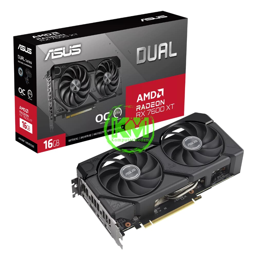 ASUS DUAL RX 7600 XT 16GB OC VGA (AMD)