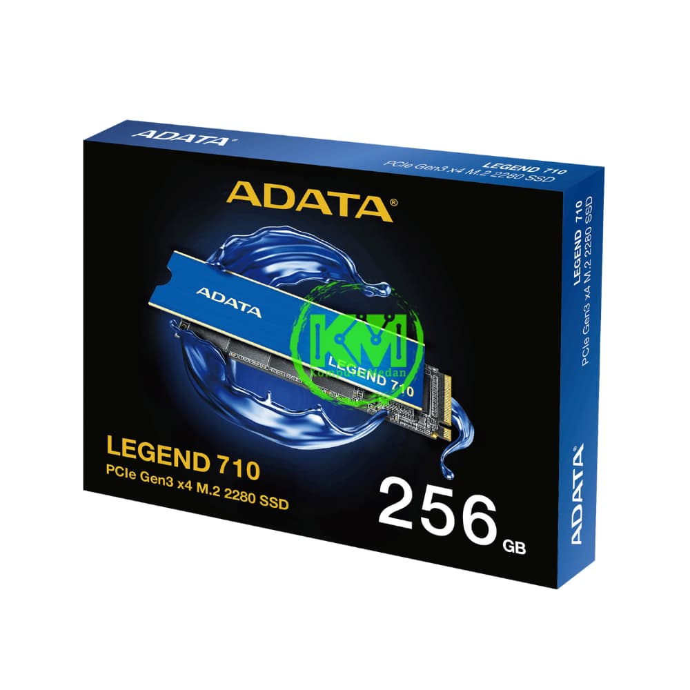 ADATA LEGEND 710 256GB M.2 NVME SSD - Image 1