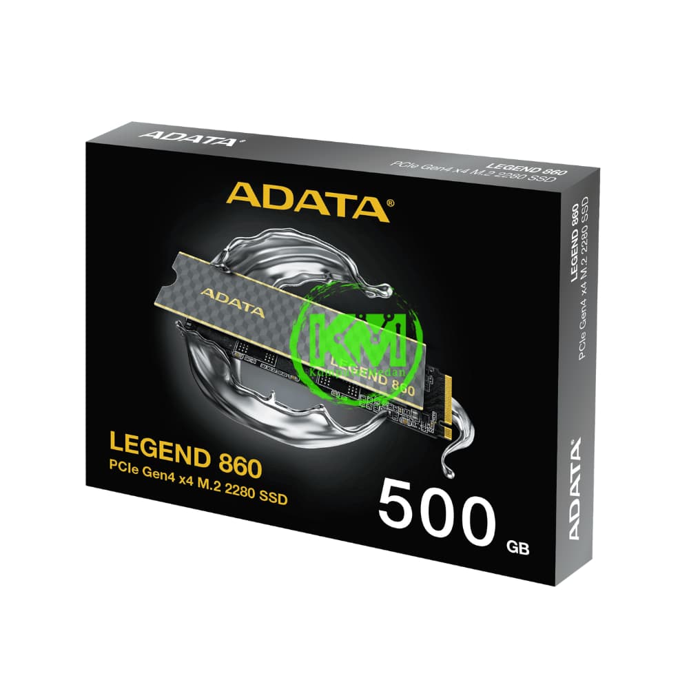 ADATA NVME GEN4 LEGEND 860 500GB PCIE 4.0 M.2 2280 5Y SSD - Image 1