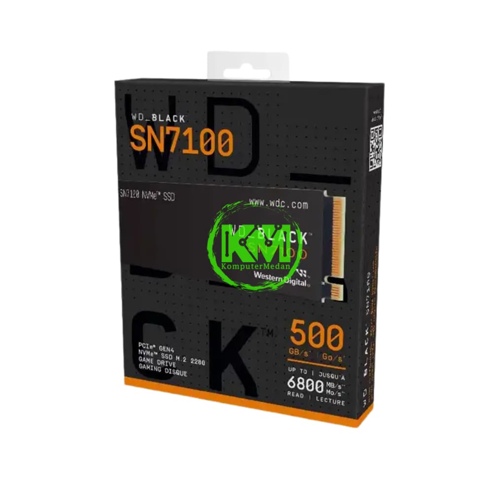 WD BLACK SN7100 500GB M.2 NVME 4.0 SSD - Image 1