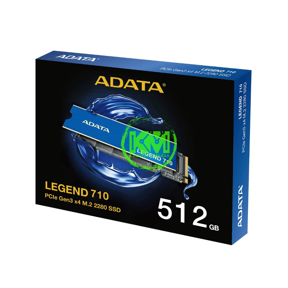 ADATA LEGEND 710 512GB M.2 NVME SSD - Image 1