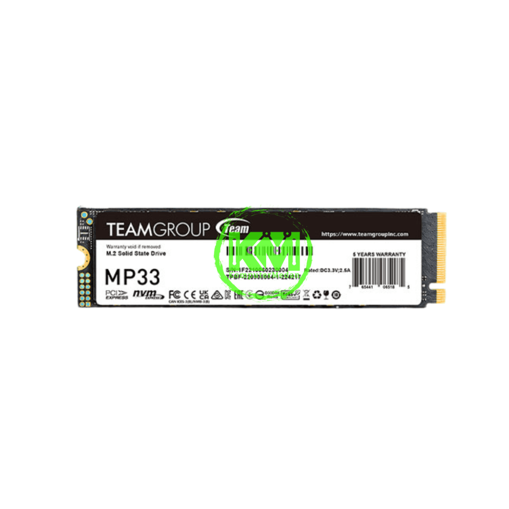 TEAM MP33 256GB M.2 NVME NP SSD - Image 2