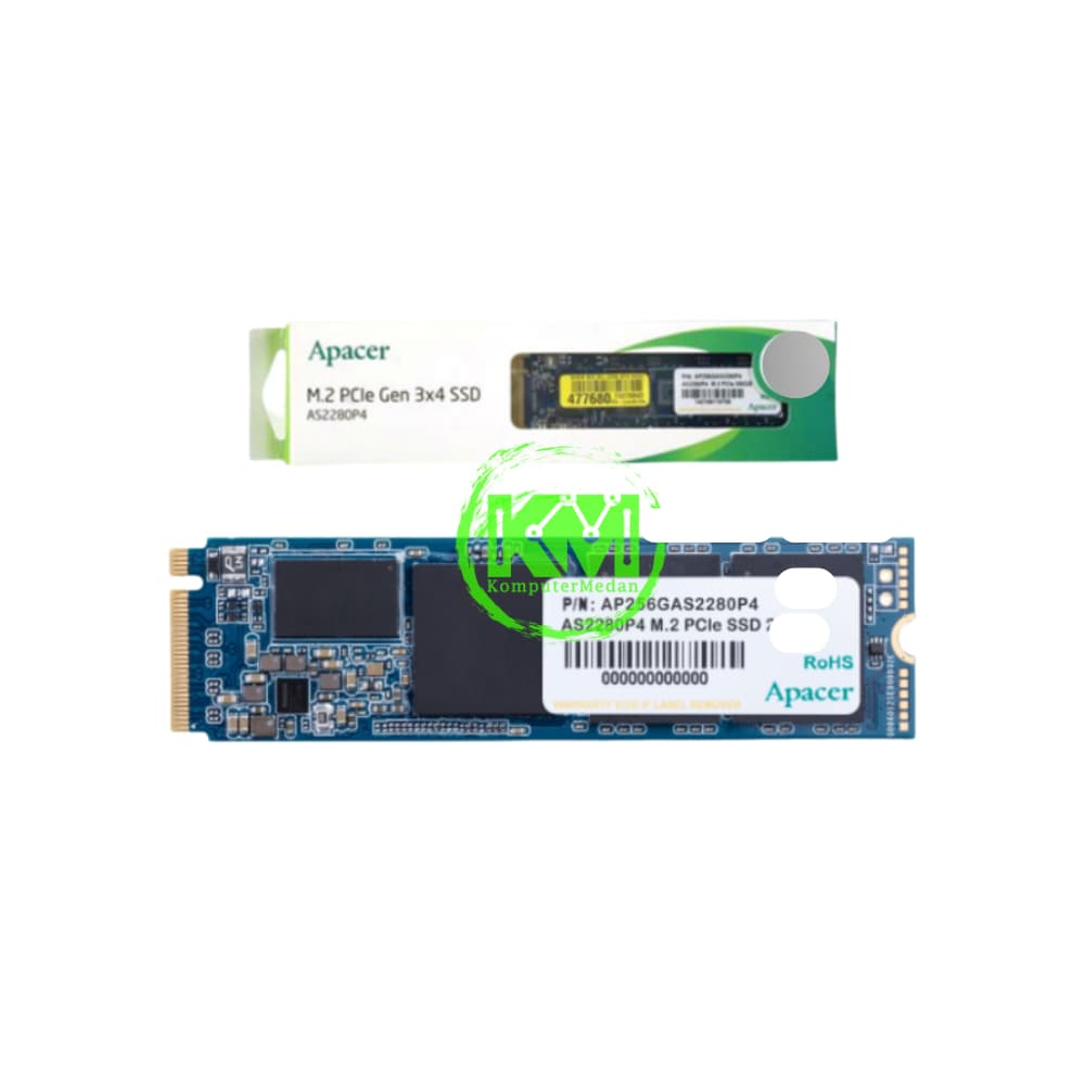 APACER NVME P4 256GB GEN 3 SSD - Image 1
