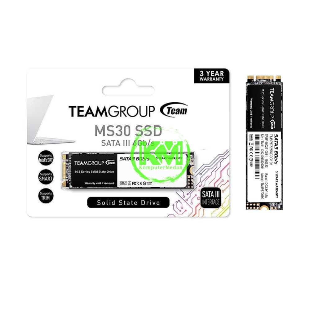 TEAM MS30 256GB M.2 SATA SSD - Image 1