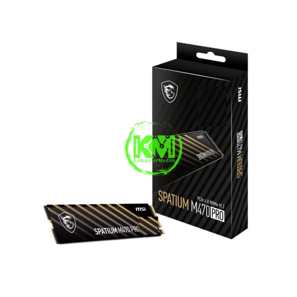 MSI SPATIUM M470 PRO 1TB M.2 NVME 4.0 SSD - Image 1