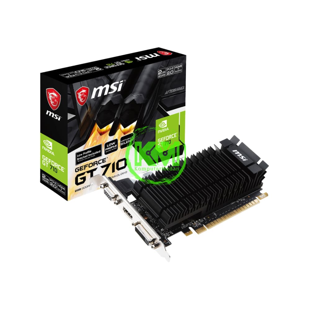MSI GT 710 2GB LOW PROFILE VGA (NVIDIA)