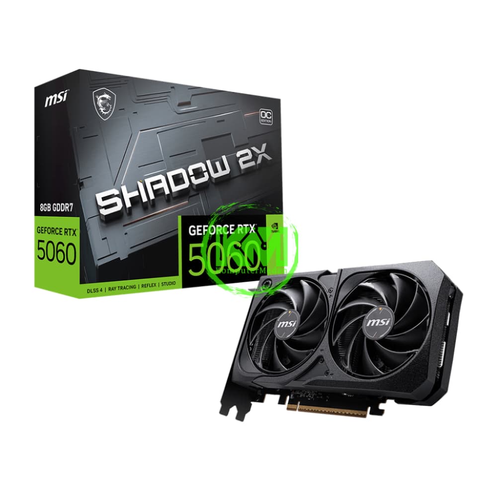 MSI SHADOW 2X RTX 5060 8GB OC VGA (NVIDIA)
